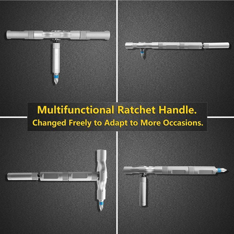 Compact 24-in-1 Magnetic Screwdriver Kit