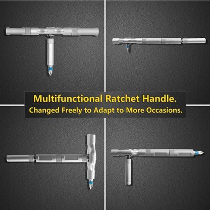 Compact 24-in-1 Magnetic Screwdriver Kit