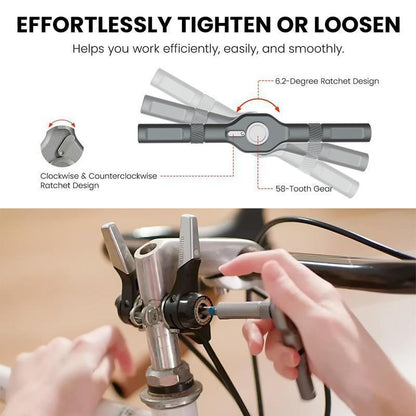 Compact 24-in-1 Magnetic Screwdriver Kit