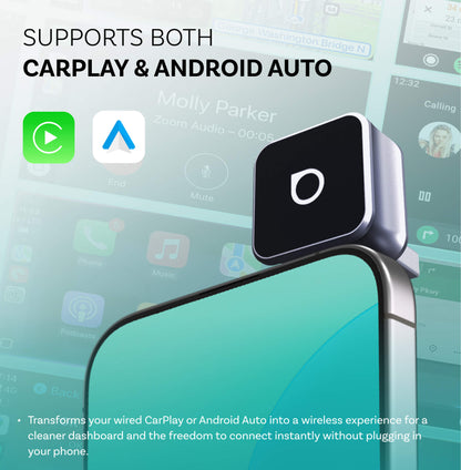 Ottocast Mini 3.0 Ultra Cube wireless CarPlay Android Auto Adapter
